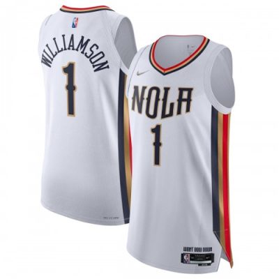 Zion Williamson New Orleans Pelicans Nike Swingman Jersey - Hardwood Classics - White