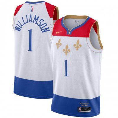 Zion Williamson New Orleans Pelicans Nike Swingman Player Jersey White - Hardwood Classics