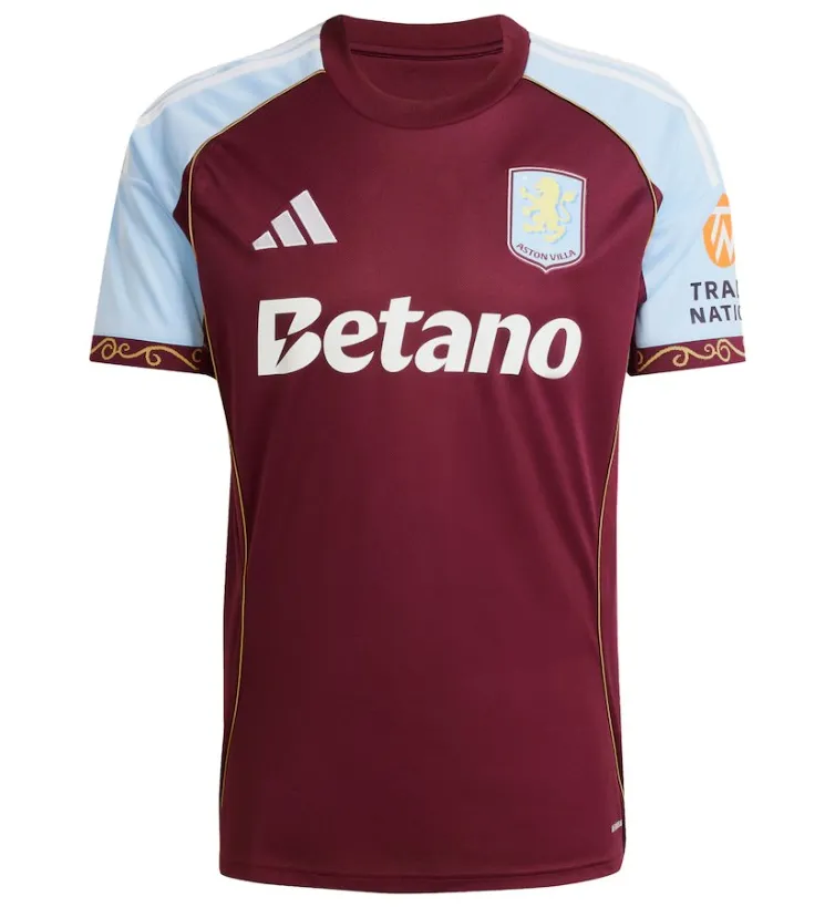 Jersey Aston Villa Home 2025/26