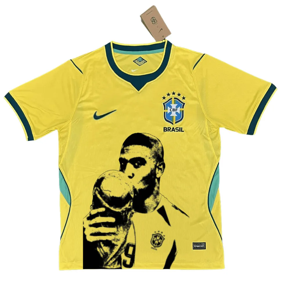 Jersey Brazil Home 2026 - Ronaldo 2002