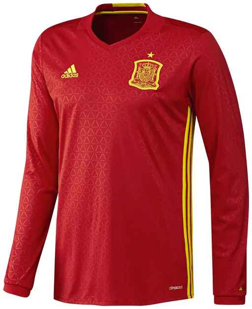 Jersey Spain Home Euro 2016 Ml