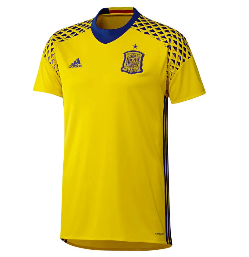 Jersey Spain Gardien Exterieur Euro 2016