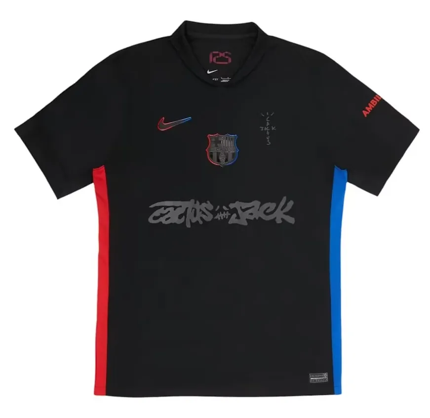 Jersey Fc Barcelona Away Travis Scott 2024/25 - Authentic