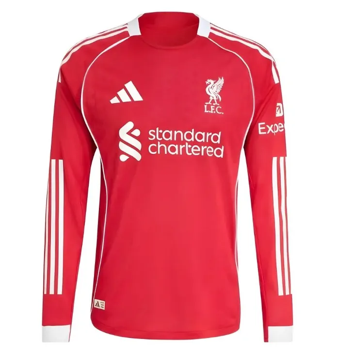 Jersey Liverpool Home 2025/26 Ml - Authentic