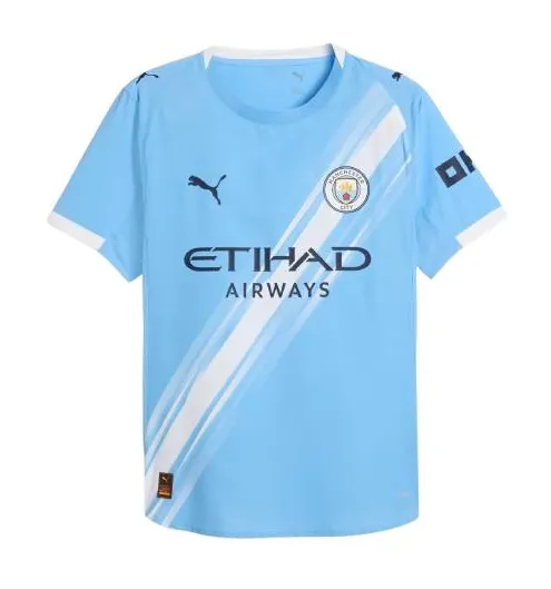 Jersey Manchester City Home 2025/26 - Authentic