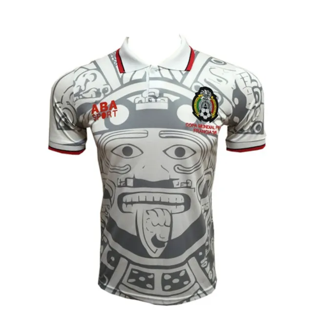 Jersey Mexico Away Coupe Du Monde 1998