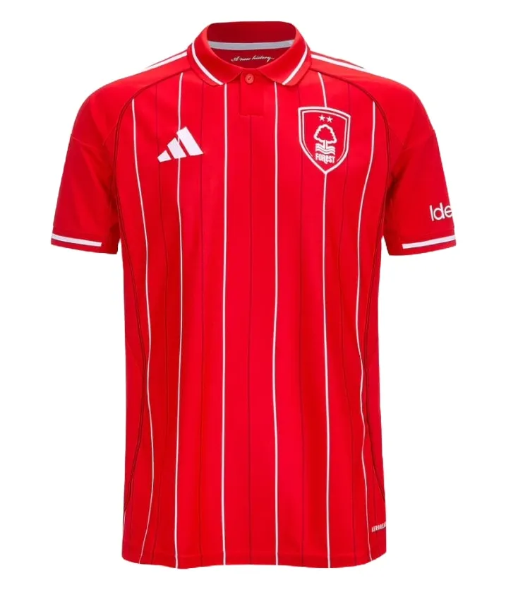Jersey Nottingham Forest Home 2025/26