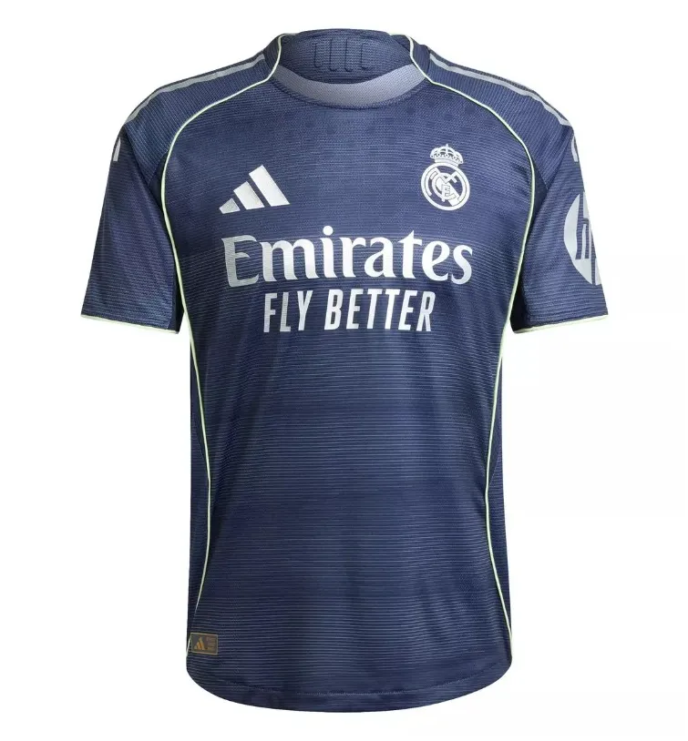 Jersey Real Madrid Away 2025/26 - Authentic