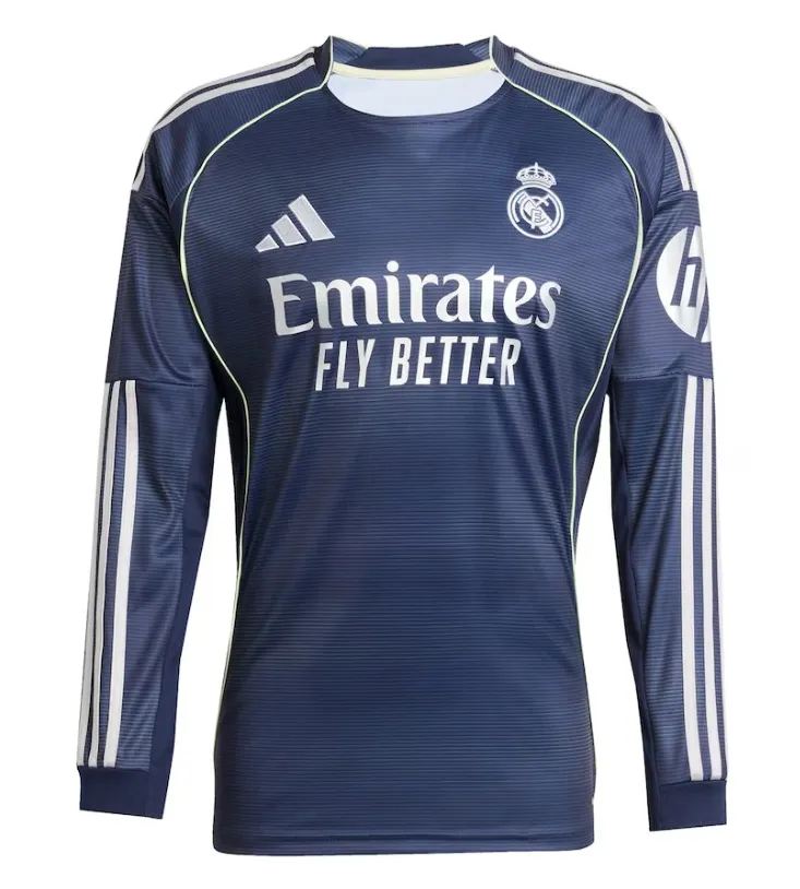Jersey Real Madrid Away 2025/26 Ml