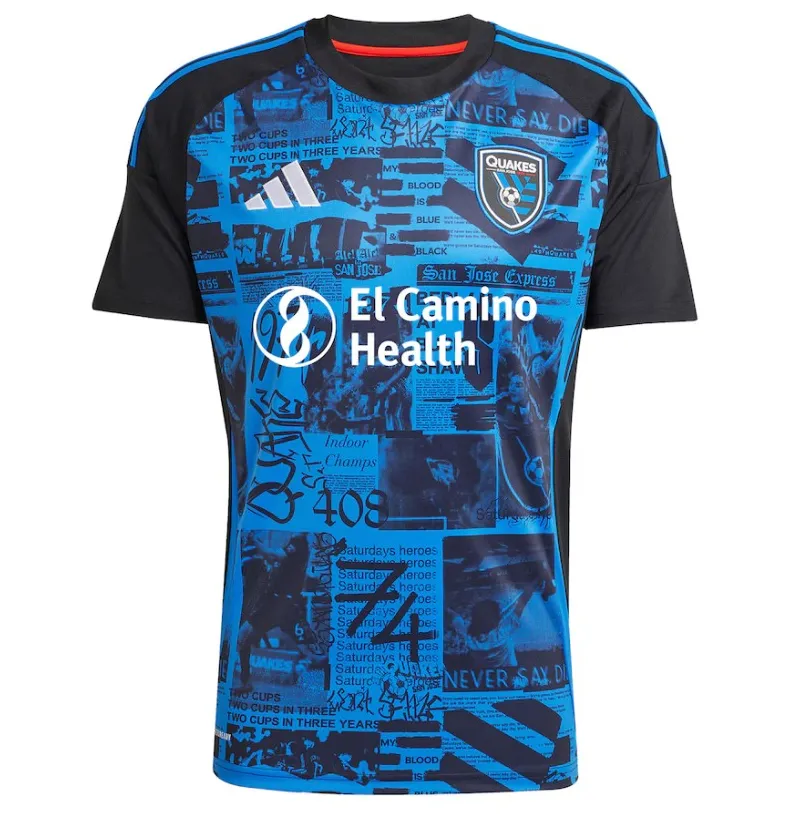Jersey San Jose Earthquakes Home 2025