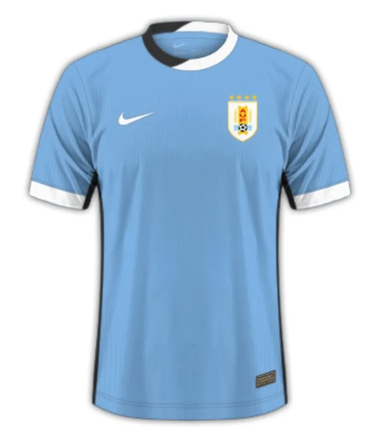 Jersey Uruguay Home 2024