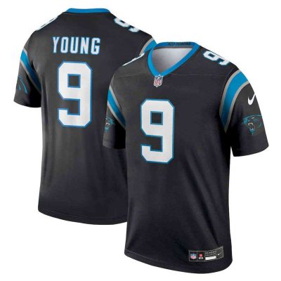 Men's Carolina Panthers #9 Bryce Young Black 2023 Draft Vapor Untouchable Stitched Football Jersey