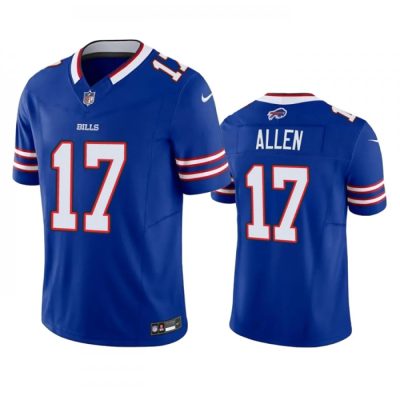 Buffalo Bills #17 Josh Allen Blue F.U.S.E. Stitched Jersey