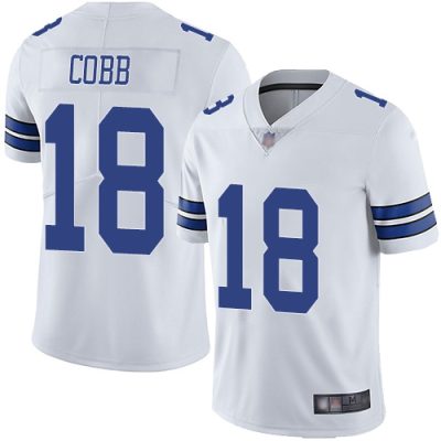 Dallas Cowboys #18 Randall Cobb White Vapor Untouchable Limited Stitched NFL Jersey