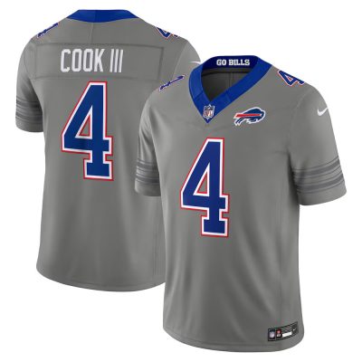 Buffalo Bills #4 James Cook White Rivalries Collection F.U.S.E. Vapor Limited Stitched Jersey