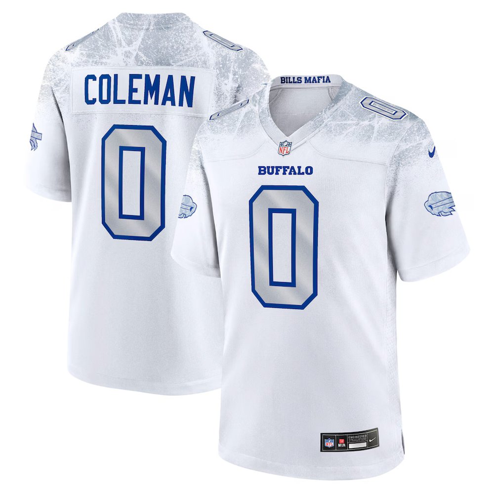 Buffalo Bills #0 Keon Coleman Blue 2024 Draft F.U.S.E. Vapor Untouchable Limited Stitched Football Jersey