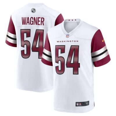 Men's Washington Commanders #54 Bobby Wagner Nike White Game Jersey