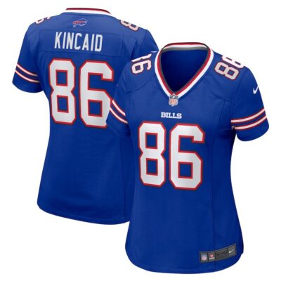 Women's Buffalo Bills #86 Dalton Kincaid Nike Royal Home Game Jersey